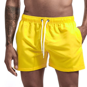 Pocket Swimming Shorts For Men Swimwear Man Swimsuit Swim Trunks Summer Bathing Beach Wear Surf  beach Short board pants Boxer