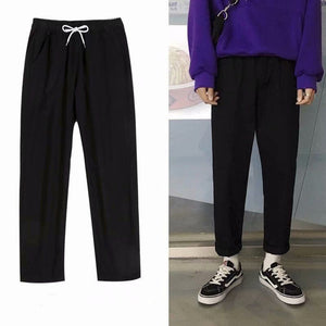 2020 Spring Hip Hop Joggers Men Black Harem Pants Multi-pocket Ribbons Man Sweatpants Streetwear Casual Mens Pants M-3XL