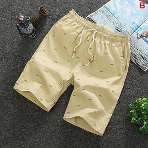 2020 Summer Men's shorts Casual Loose Cropped Trousers Sports Shorts Loose Knit Straight Casual Pants Cotton Short Pants New 4XL