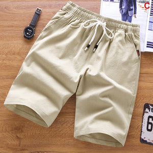 2020 Summer Men's shorts Casual Loose Cropped Trousers Sports Shorts Loose Knit Straight Casual Pants Cotton Short Pants New 4XL