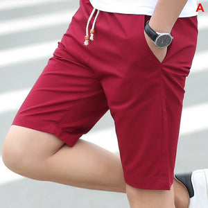 2020 Summer Men's shorts Casual Loose Cropped Trousers Sports Shorts Loose Knit Straight Casual Pants Cotton Short Pants New 4XL