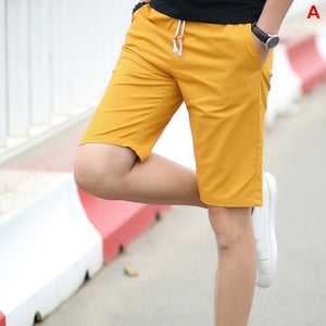 2020 Summer Men's shorts Casual Loose Cropped Trousers Sports Shorts Loose Knit Straight Casual Pants Cotton Short Pants New 4XL